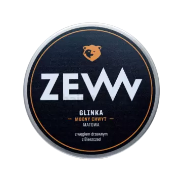 ZEW FOR MEN -  Zew for Men Glinka do włosów z węglem drzewnym, 100 ml 